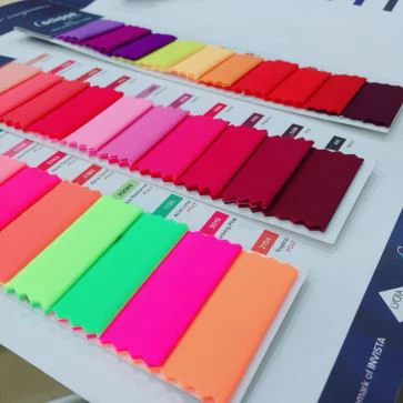 Fabric Waterfall Swatch Card